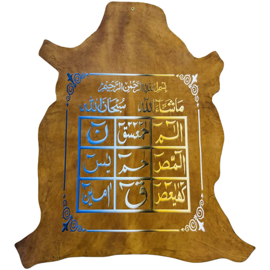 Leather Calligraphy KB245