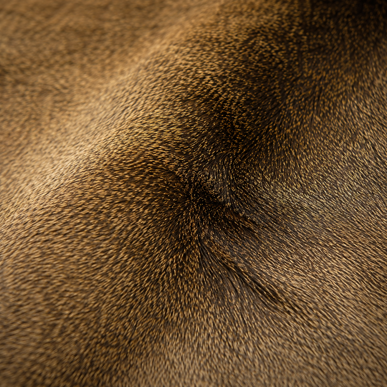 Deerhide Rug DR-106 47x40 INCH