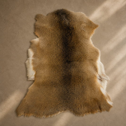 Deerhide Rug DR-108 41x34 INCH