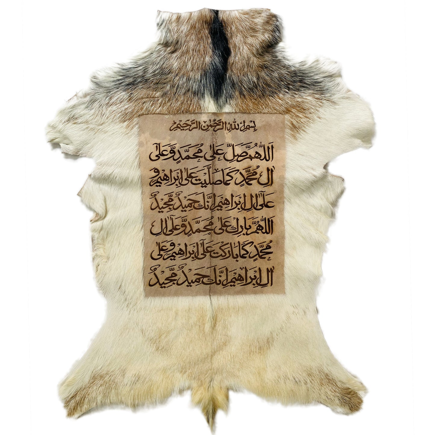 Darood Shareef Goat Skin Calligraphy GC-138 28X22 INCH