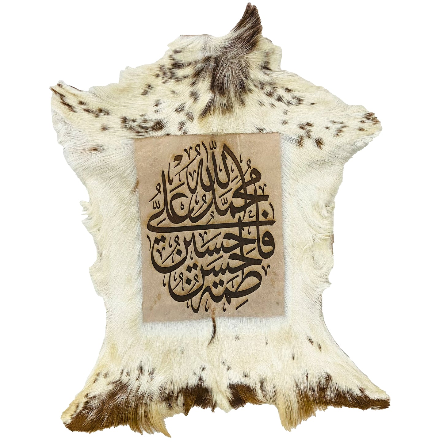 Panjtan-e-Pak Goatskin Calligraphy GC-260 29x22 INCH