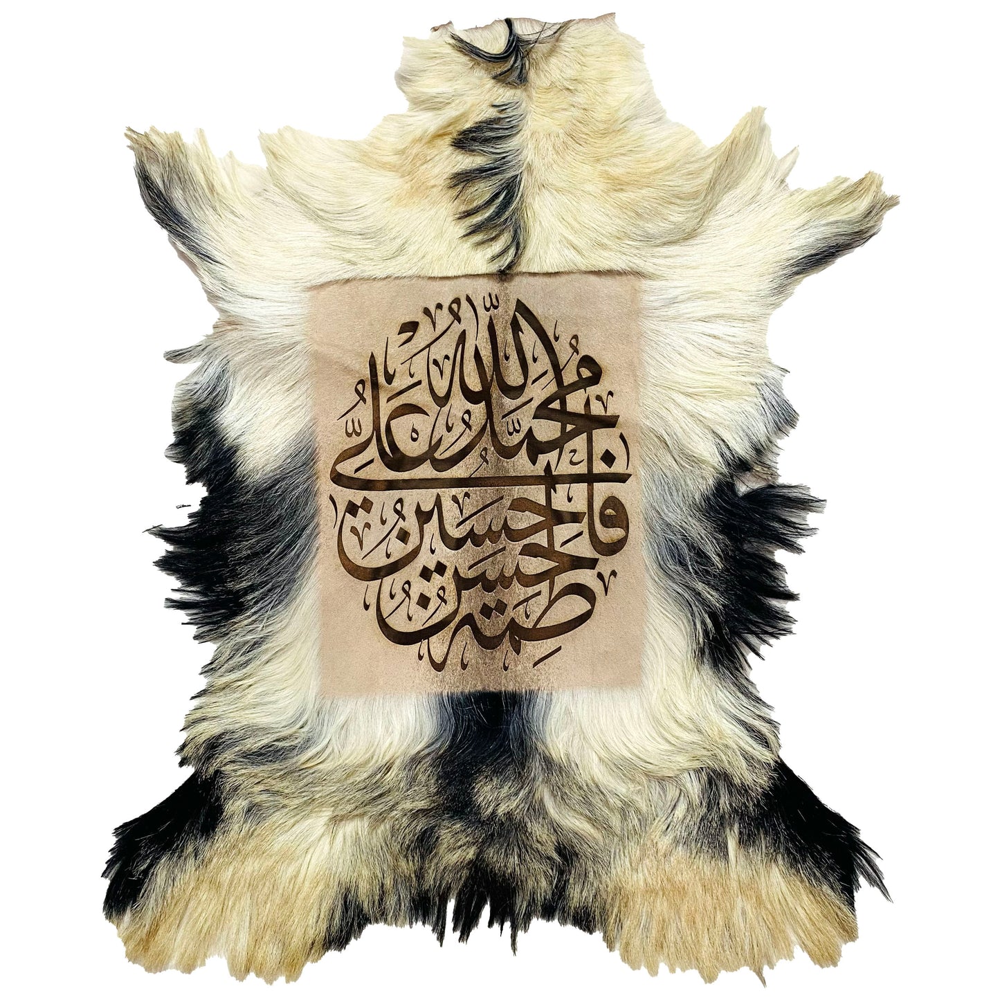 Panjtan-e-Pak Goatskin Calligraphy GC-477 30x23 INCH