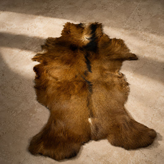 Goatskin Rug GR-115 46x33 INCH