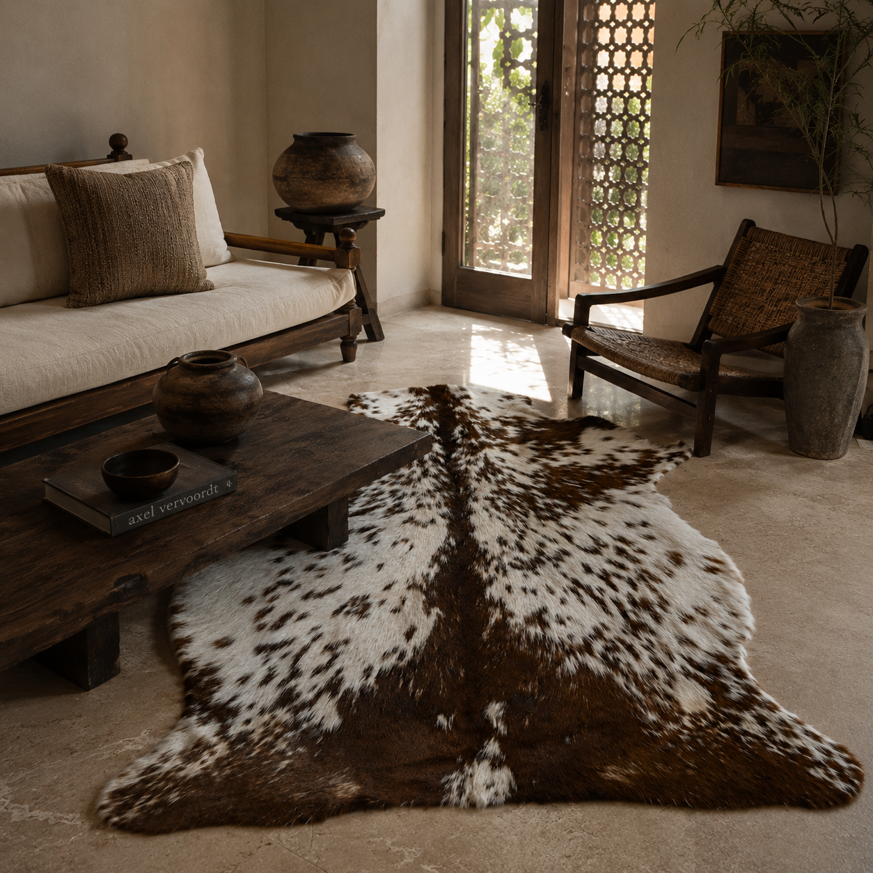 Goatskin Rug GR-155 39x25 INCH