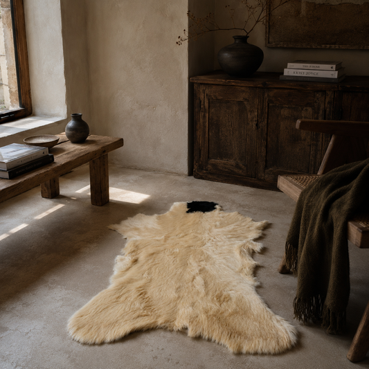 Goatskin Rug GR-185 40x27 INCH