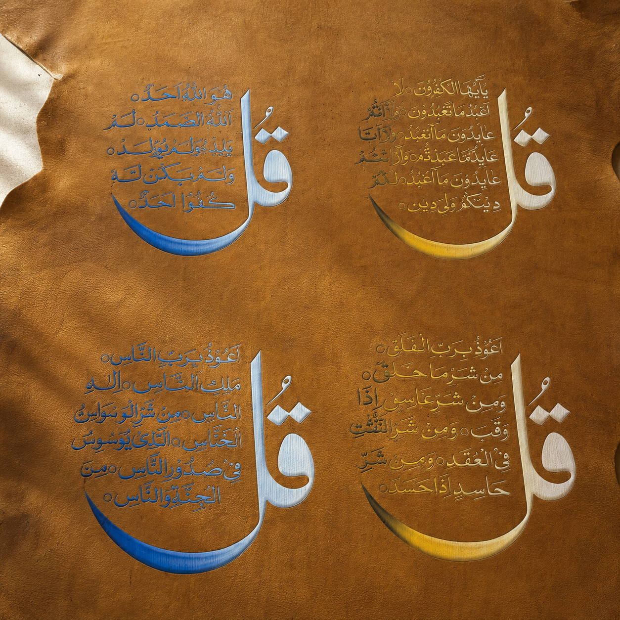 Leather Calligraphy KB232