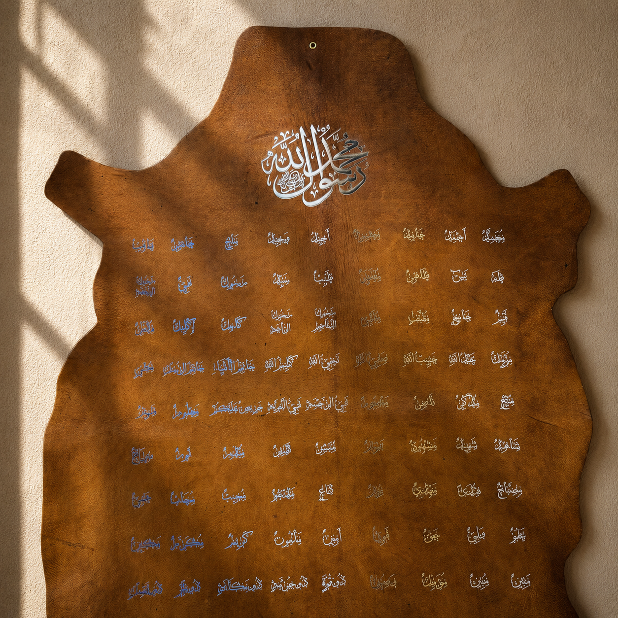 Leather Calligraphy KB254