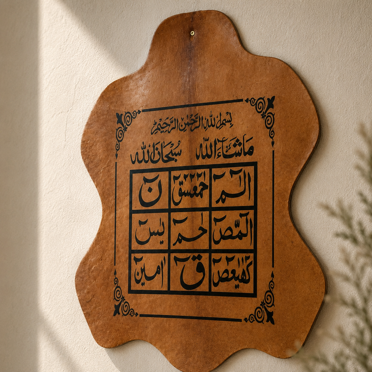 Leather Calligraphy KS103