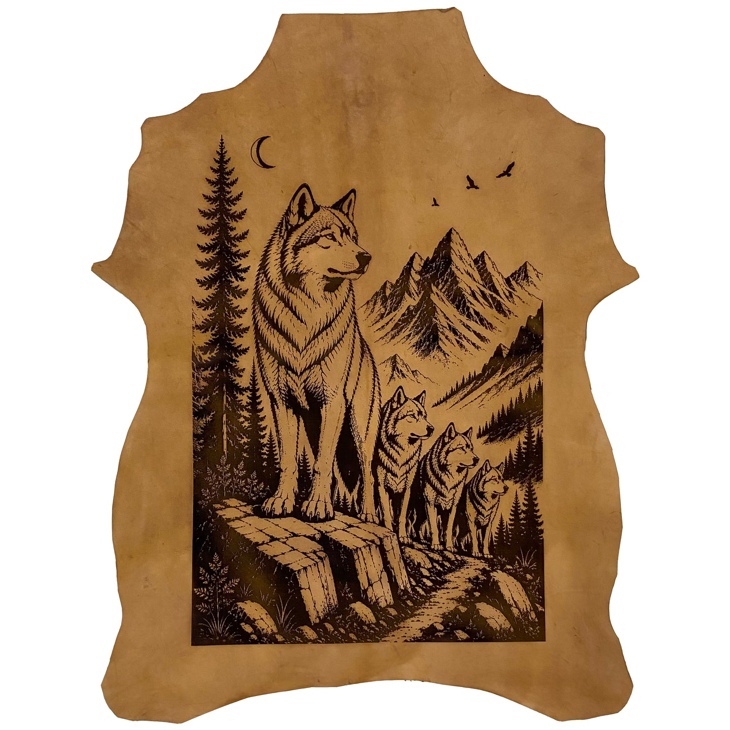 The Alpha Wolf LA-128 30x23 INCH