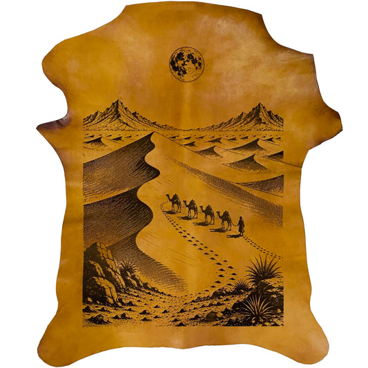 LA-112 The Desert Caravan 32x24 INCH