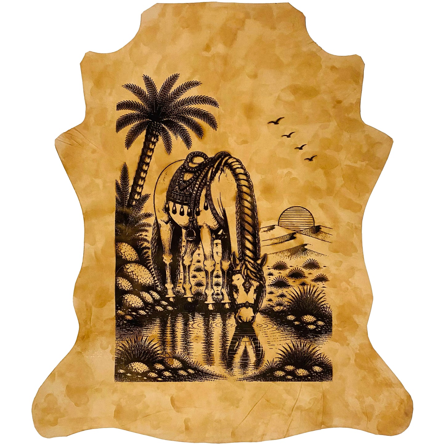 The Arabian Oasis LA-182 30x26 INCH