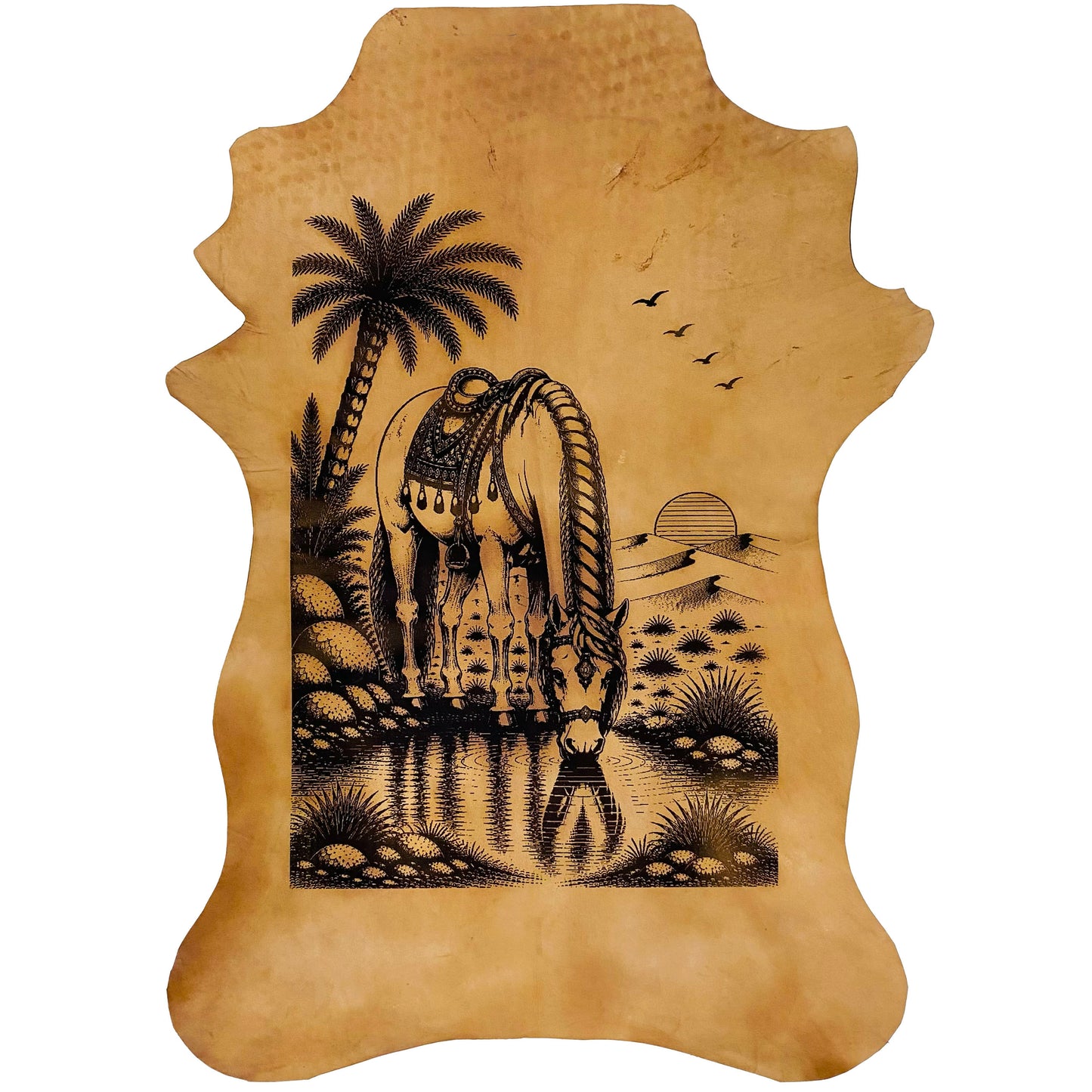 The Arabian Oasis LA-183 33x22 INCH