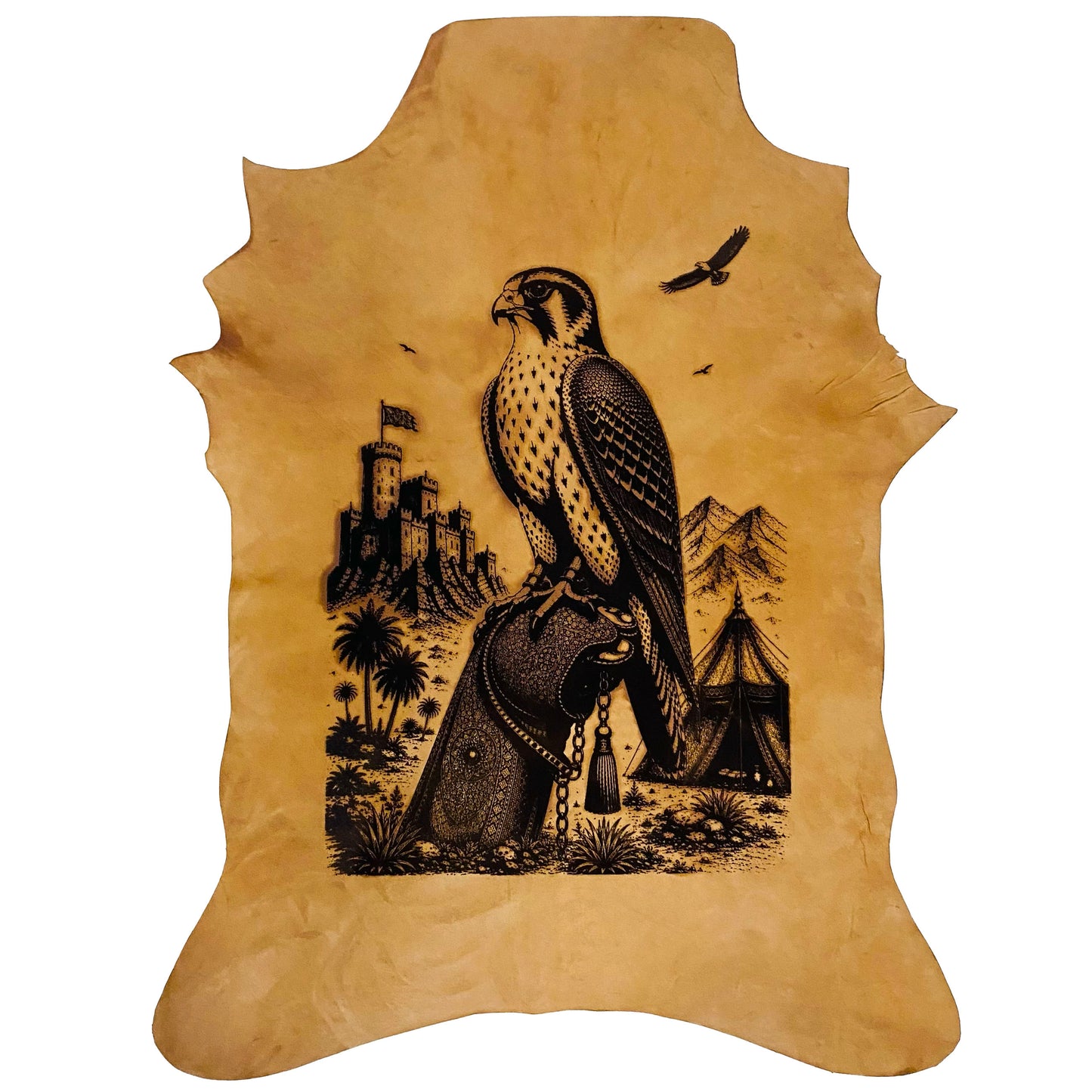 The Falcon's Watch LA-190 35x26 INCH