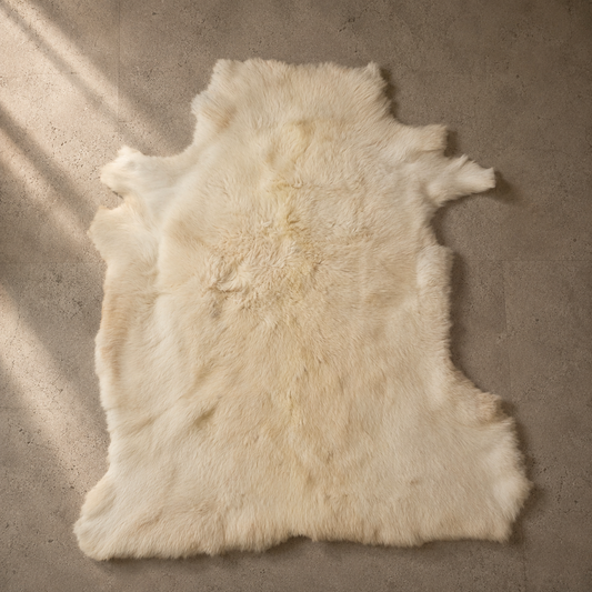 Reindeer Hide Rug RR-103 45x41 INCH
