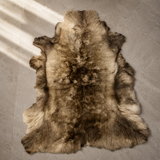 Reindeer Hide Rug RR-106 50x40 INCH