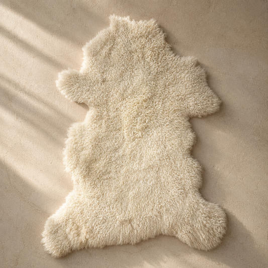 SHEEP SKIN RUG SR-104 38x28 INCH
