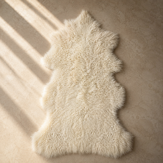 SHEEP SKIN RUG SR-106 40x23 INCH
