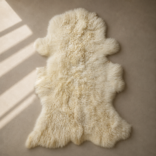 SHEEP SKIN RUG SR-112 36x27 INCH