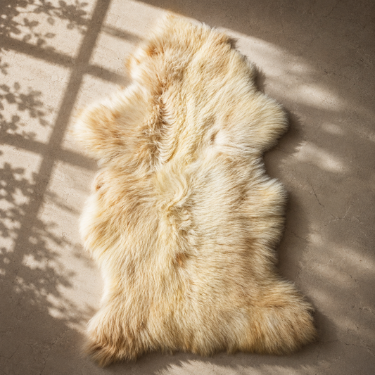 SHEEP SKIN RUG SR-118 39x28 INCH
