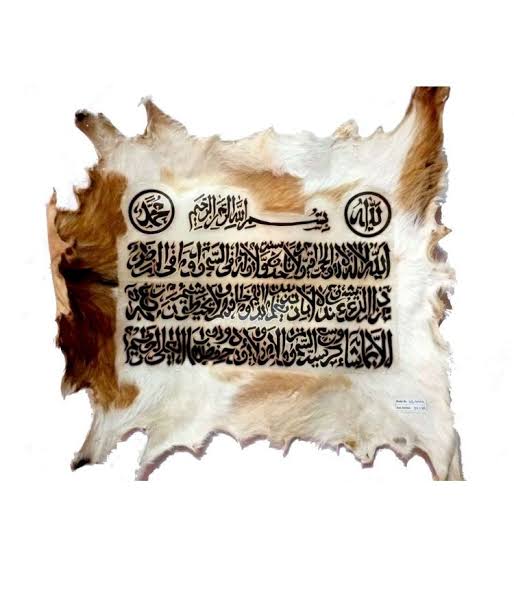 GOATSKIN CALLIGRAPHY