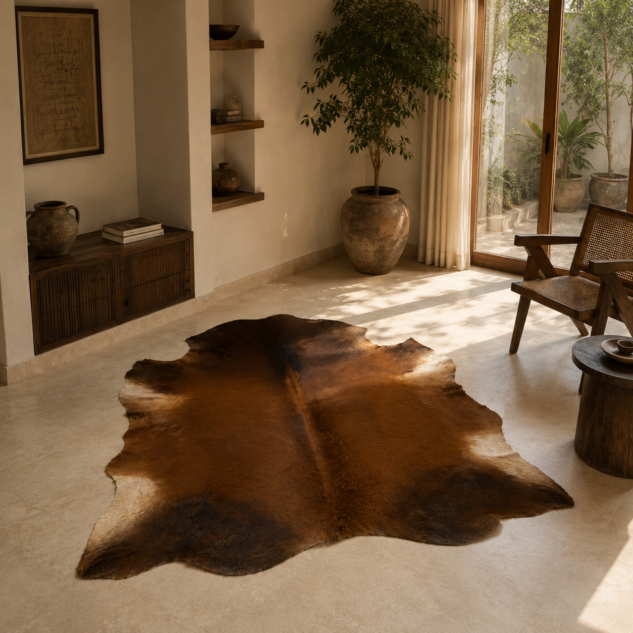 Cowhide Rug CR-103 48x46 INCH