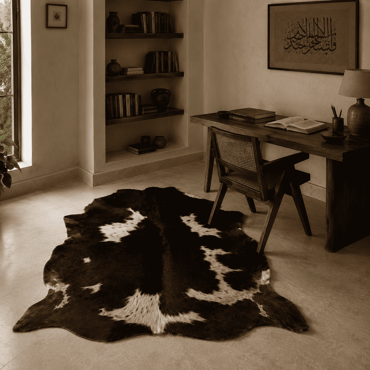 Cowhide Rug CR-104 44x46 INCH