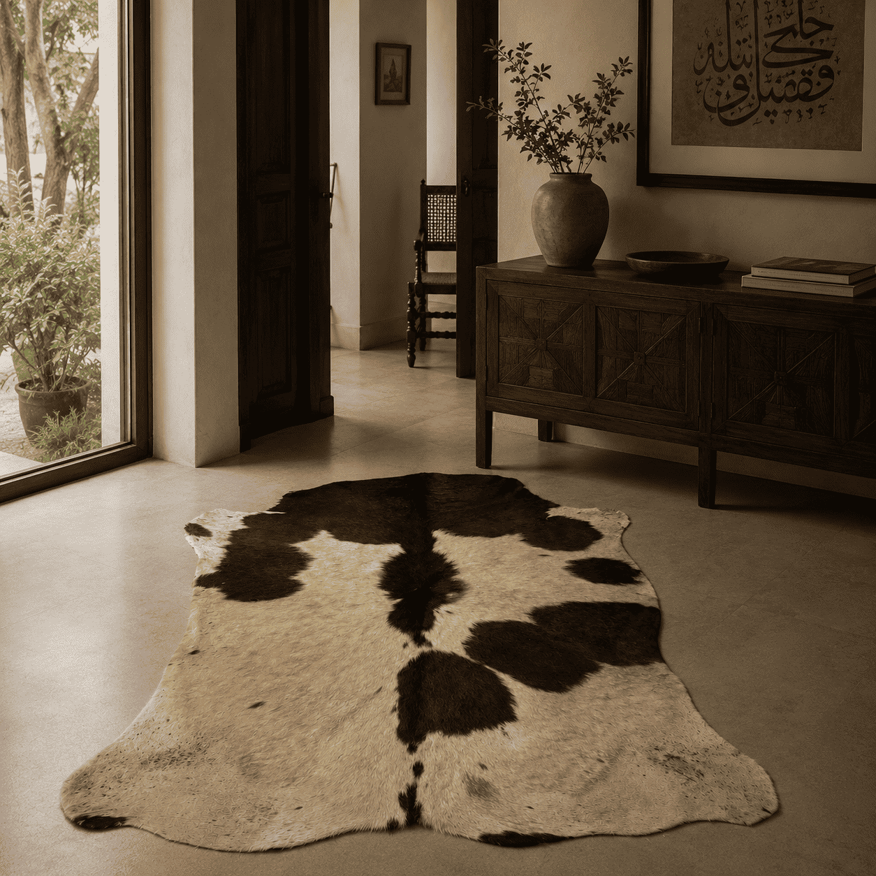 Cowhide Rug CR-105 46x40 INCH