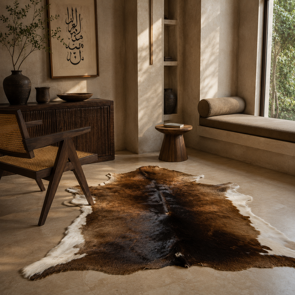 Cowhide Rug CR-110 34x30 INCH