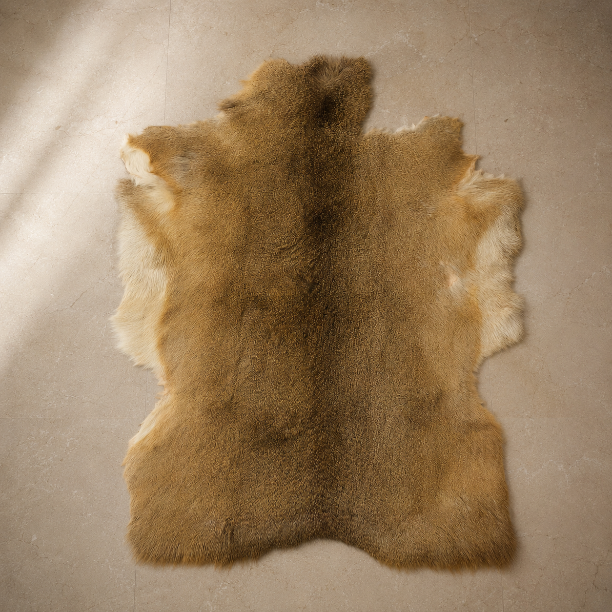 Deerhide Rug DR-103 46x37 INCH