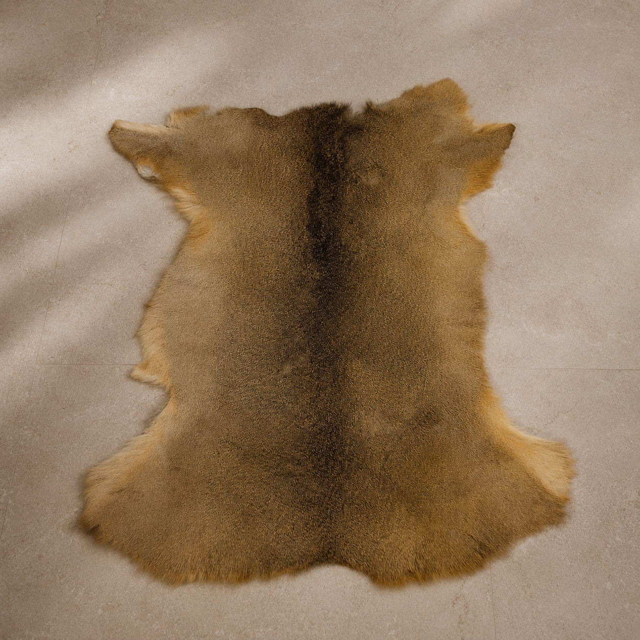 Deerhide Rug DR-104 38x38 INCH