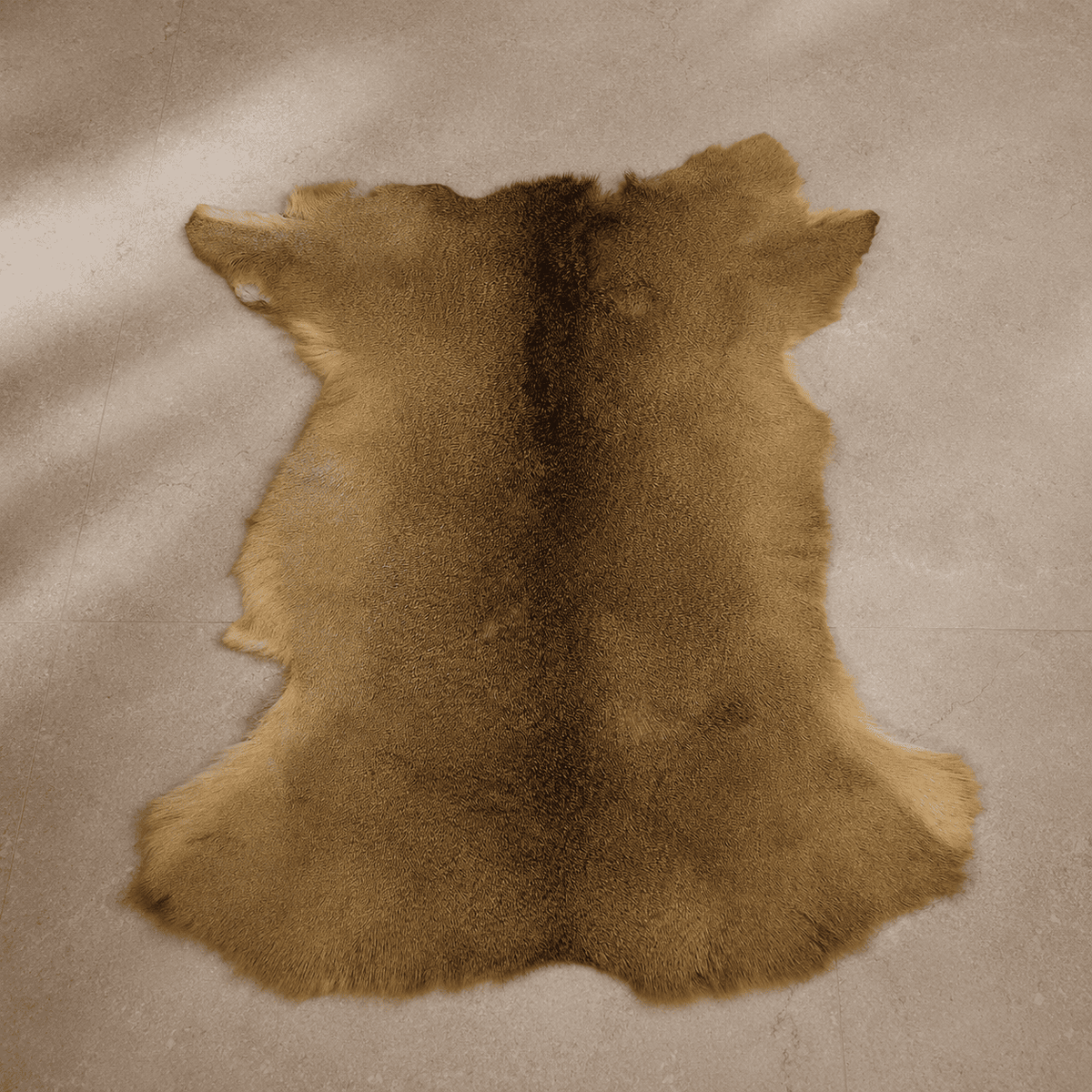 Deerhide Rug DR-104 38x38 INCH