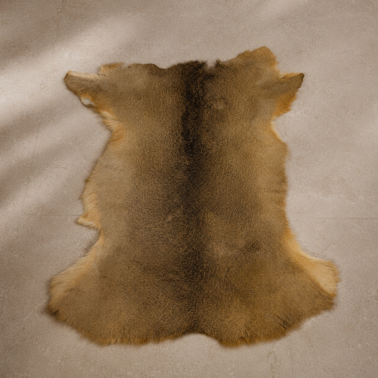 Deerhide Rug DR-104 38x38 INCH