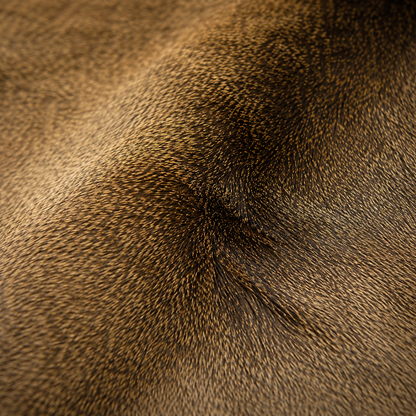 Deerhide Rug DR-106 47x40 INCH