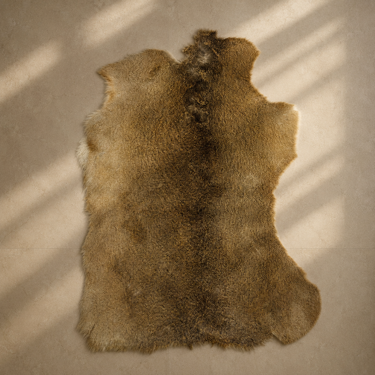 Deerhide Rug DR-107 45x36 INCH