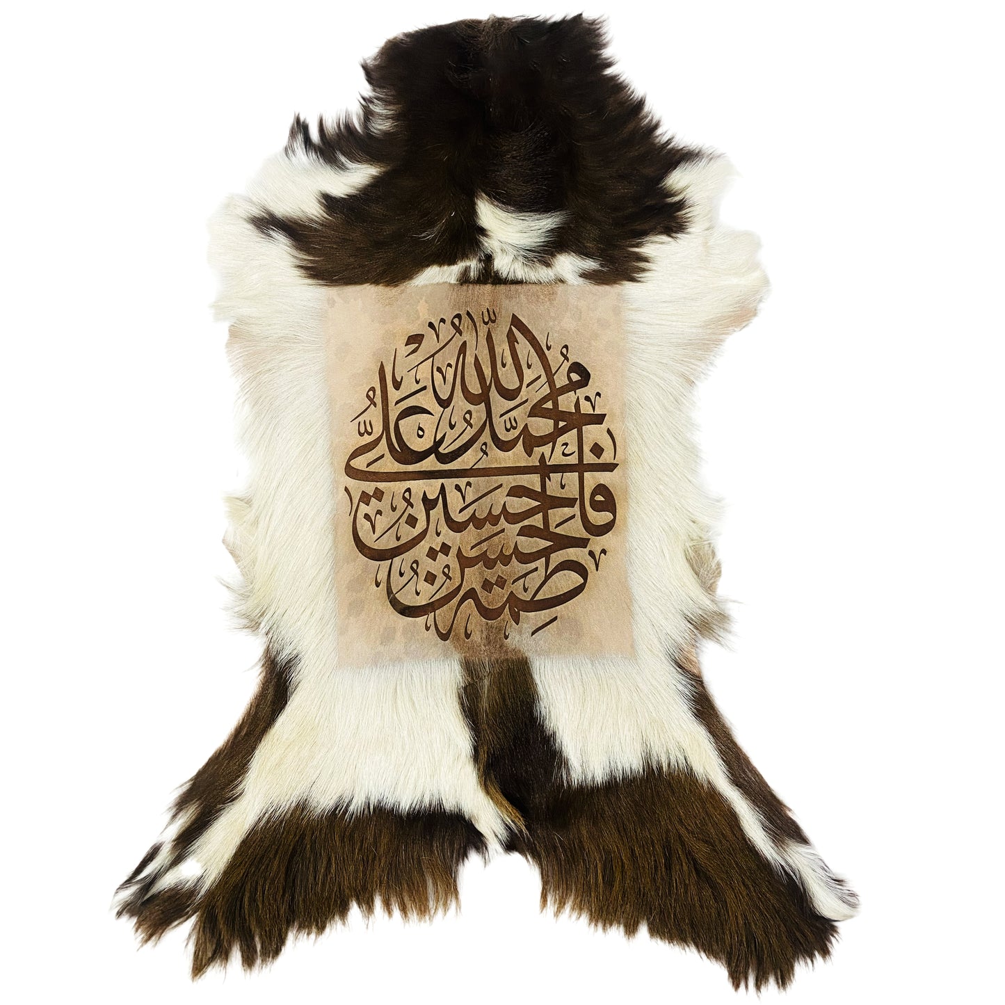 Panjtan-e-Pak Goat Skin Calligraphy GC-230 31x19 INCH