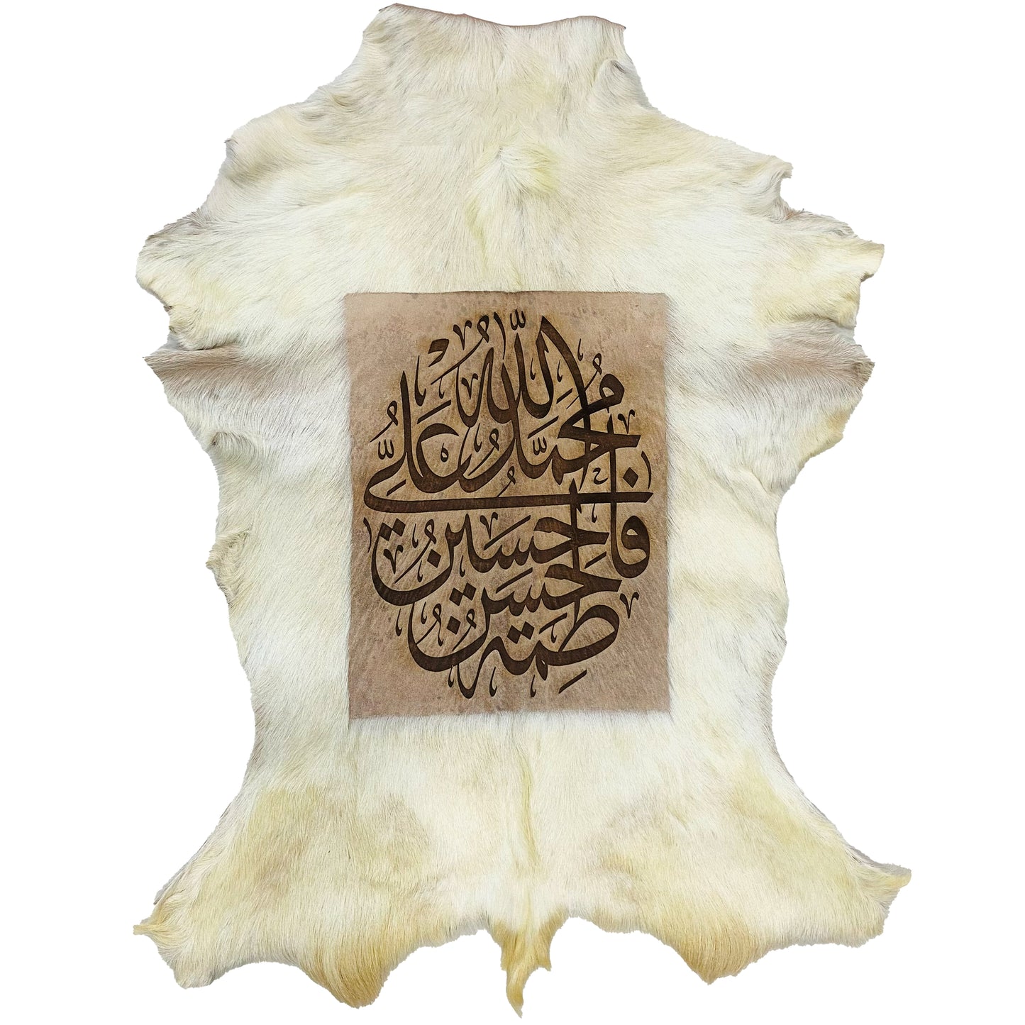 Panjtan-e-Pak Goatskin Calligraphy GC-258 29x23 INCH