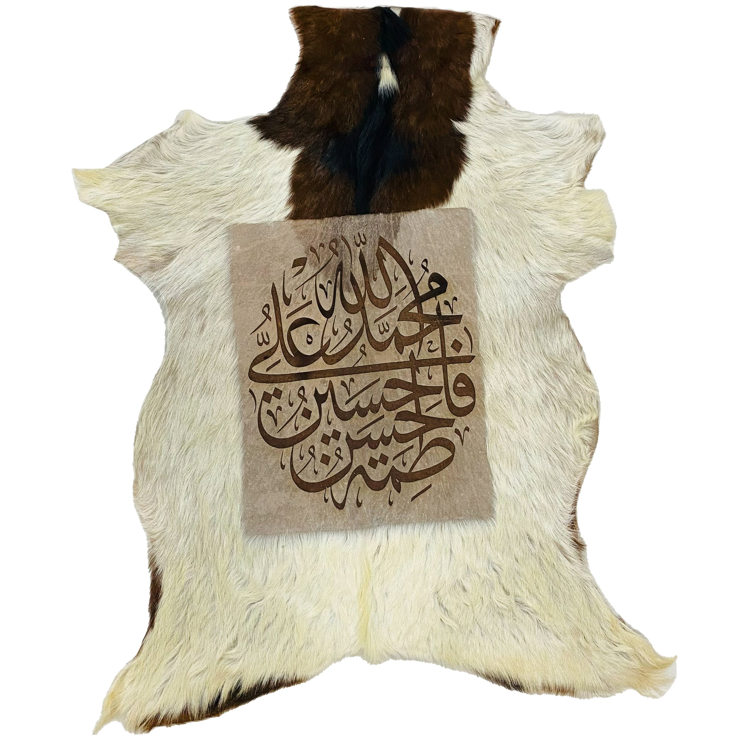 Panjtan-e-Pak Goatskin Calligraphy GC-259 29x23 INCH