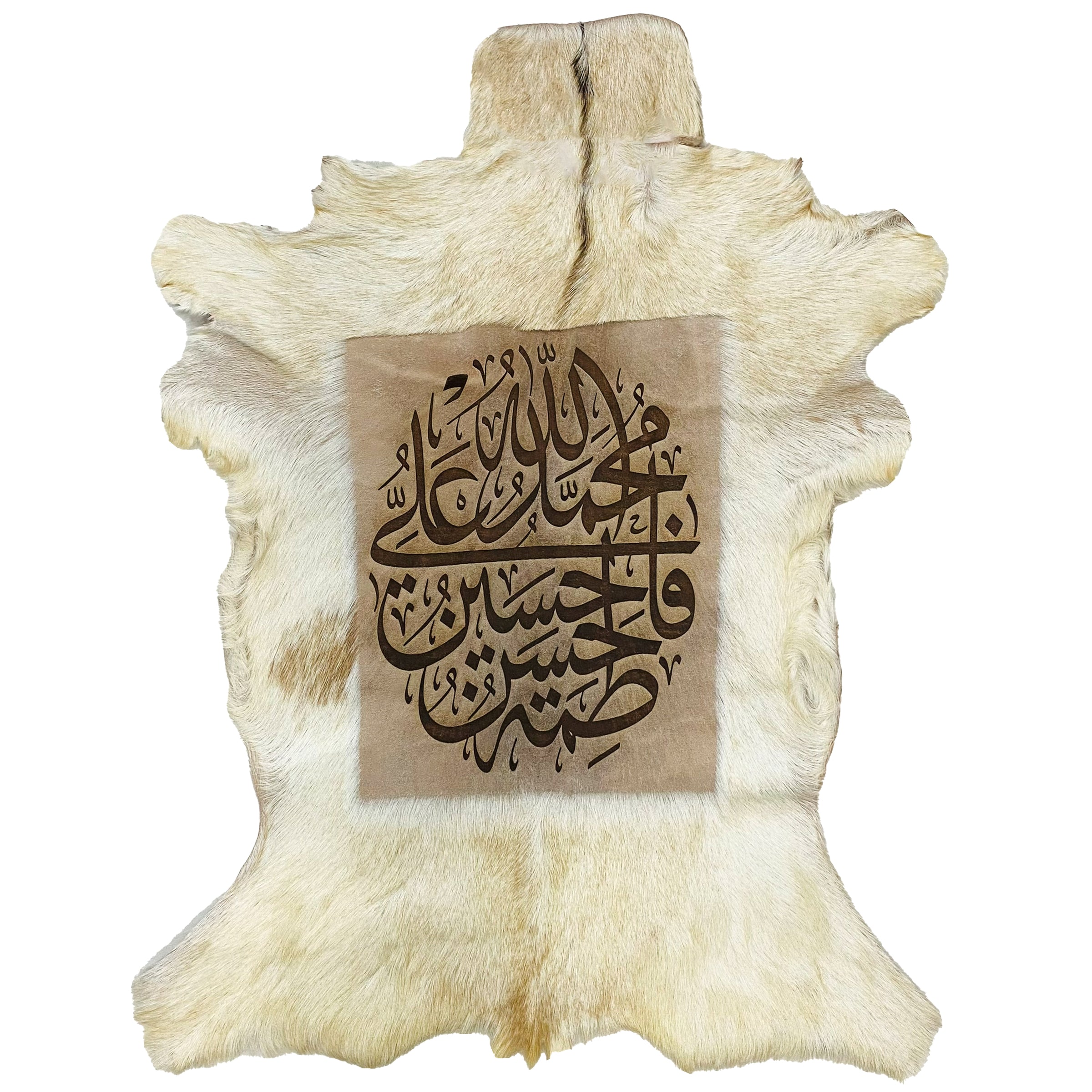 Panjtan-e-Pak Goatskin Calligraphy GC-261 28x22 INCH