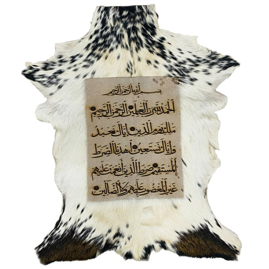 Surah Fatiha Goatskin Calligraphy GC-270 28x23 INCH