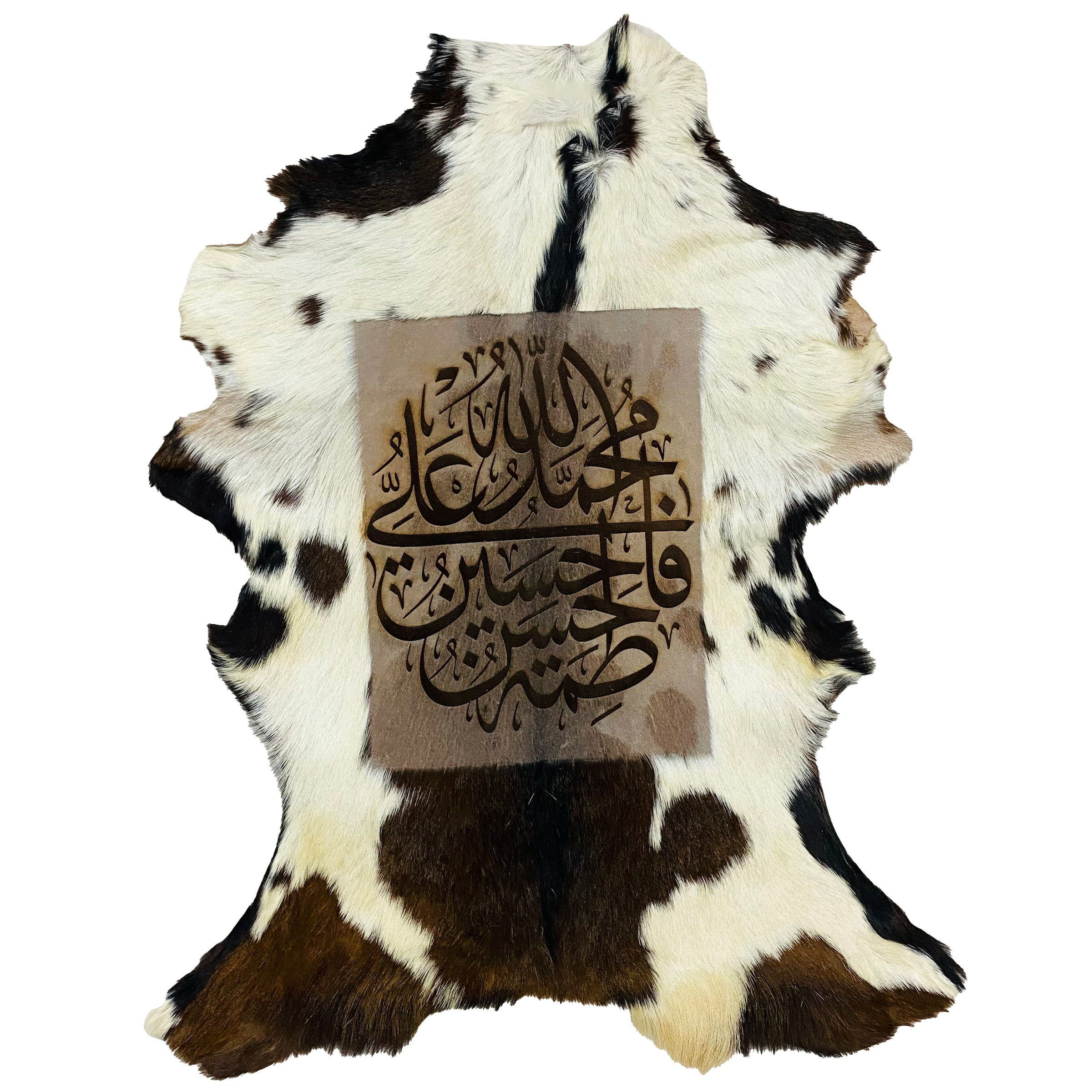 Panjtan-e-Pak Goatskin Calligraphy GC-296 29x23 INCH