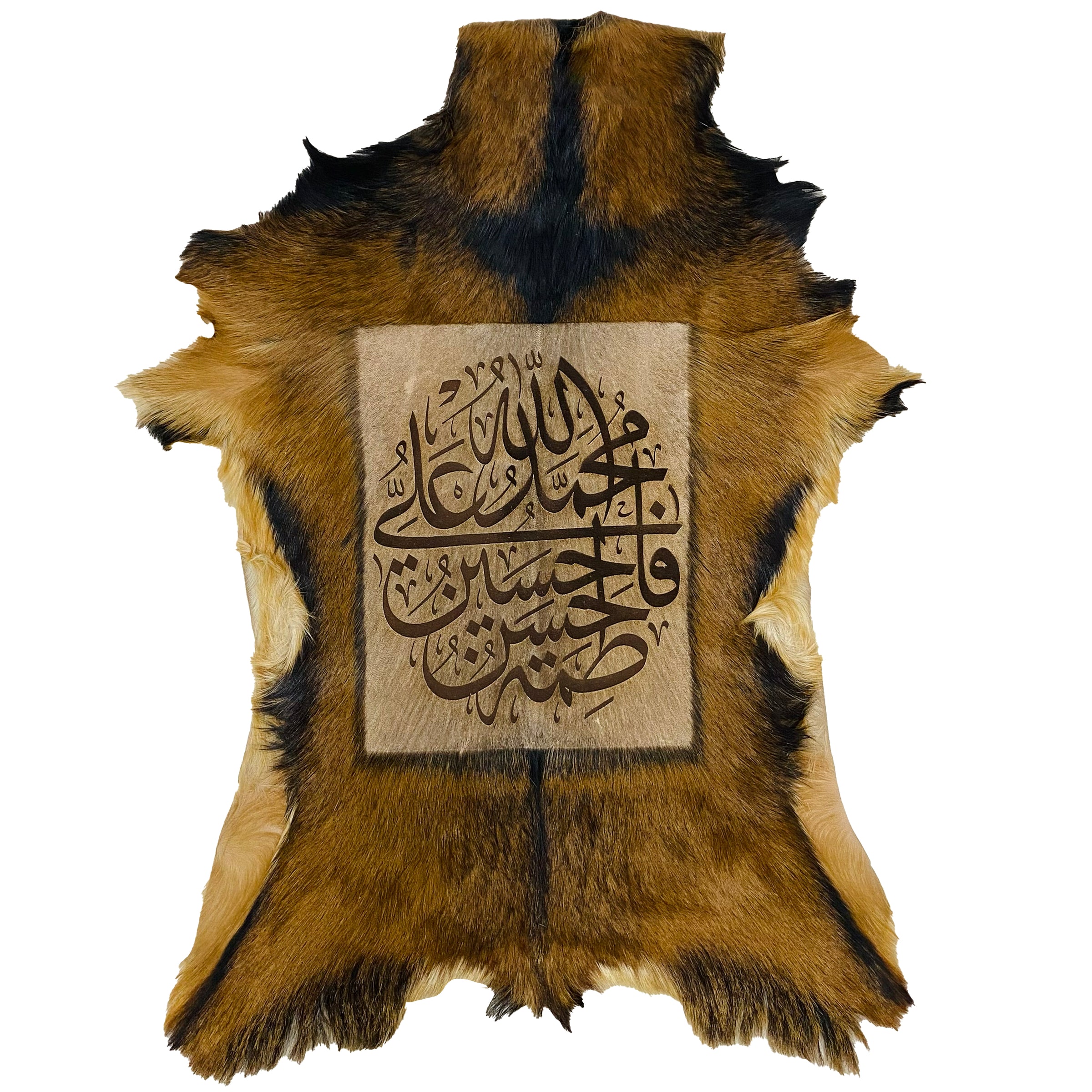 Panjtan-e-Pak Goatskin Calligraphy GC-299 31x23 INCH