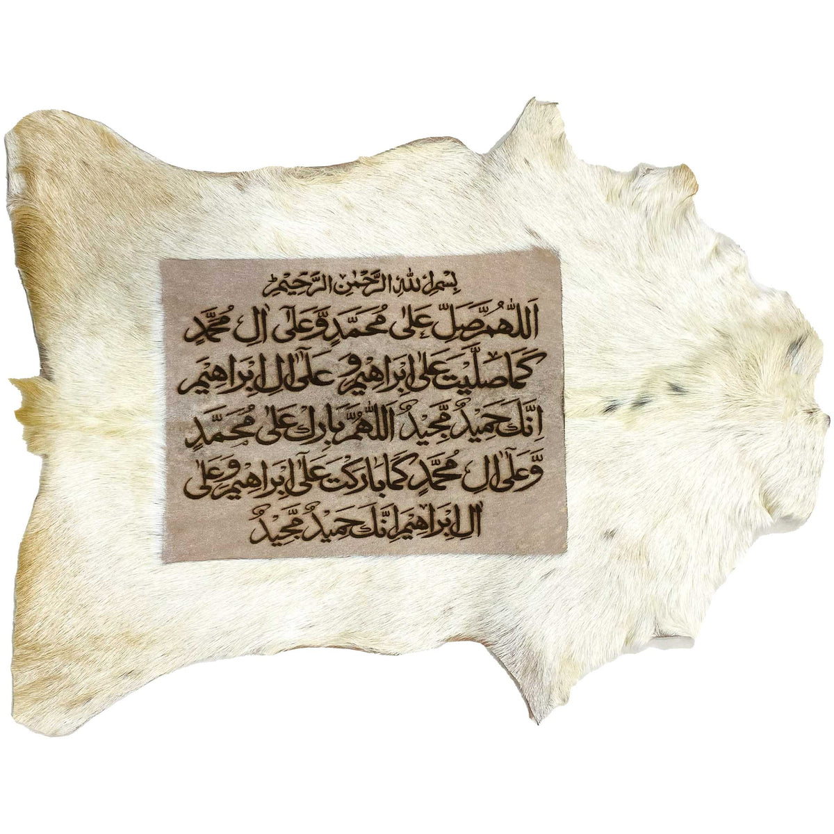 Darood Shareef Goat Skin Calligraphy GC-543 26x20 INCH