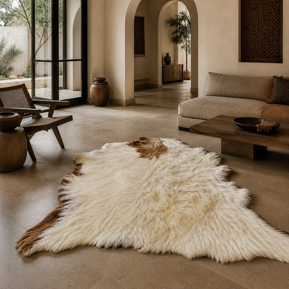 Goatskin Rug GR-101 43x31 INCH