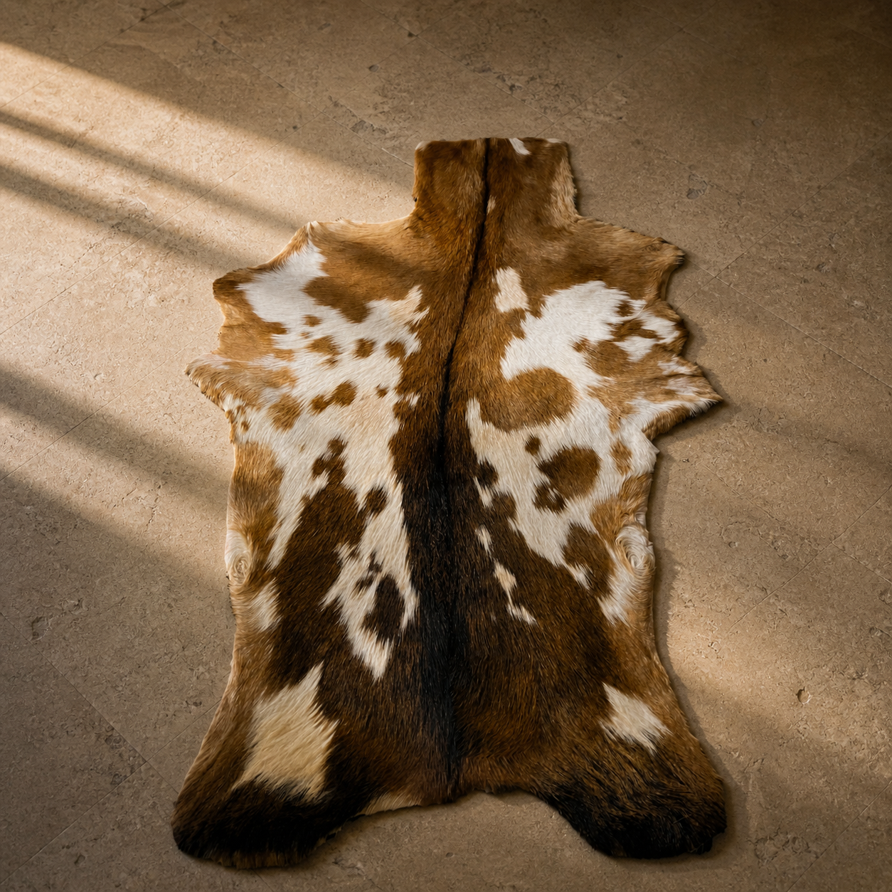 Goatskin Rug GR-103 39x26 INCH