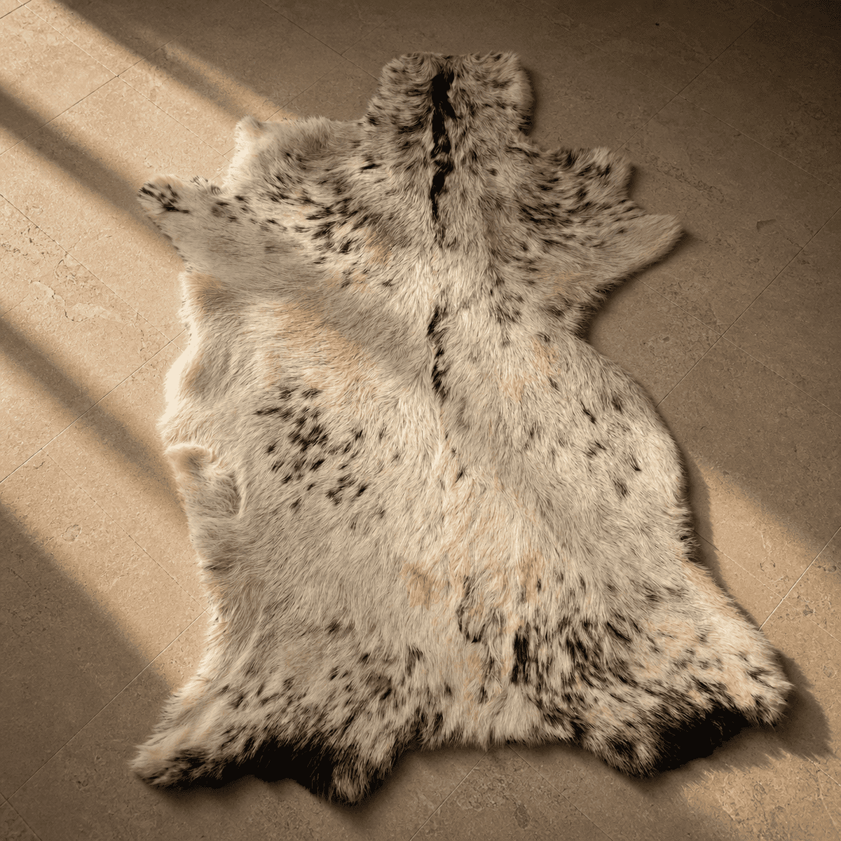 Goatskin Rug GR-104 40x32 INCH