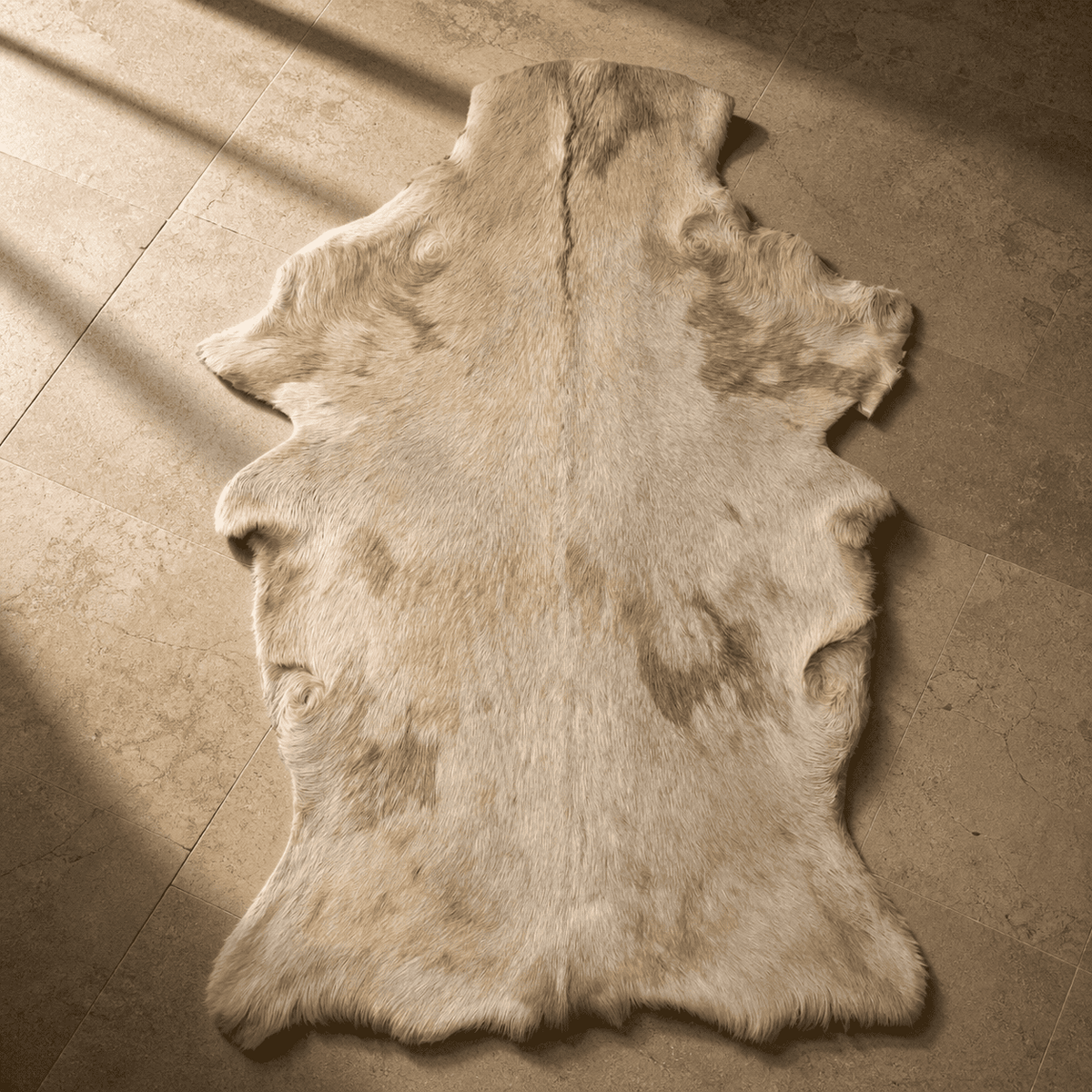 Goatskin Rug GR-106 43x31 INCH