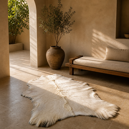 Goatskin Rug GR-108 40x32 INCH