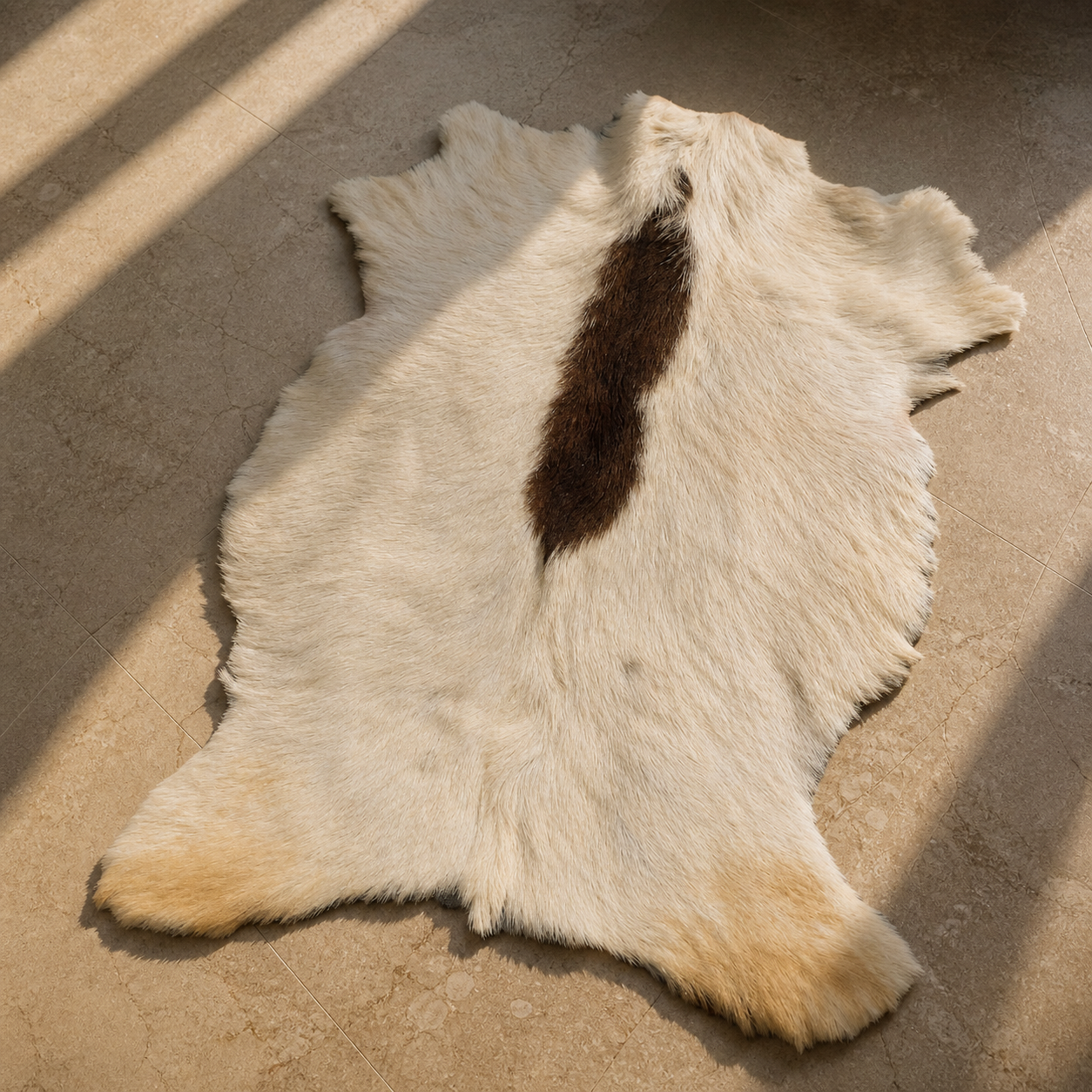 Goatskin Rug GR-109 35x28 INCH
