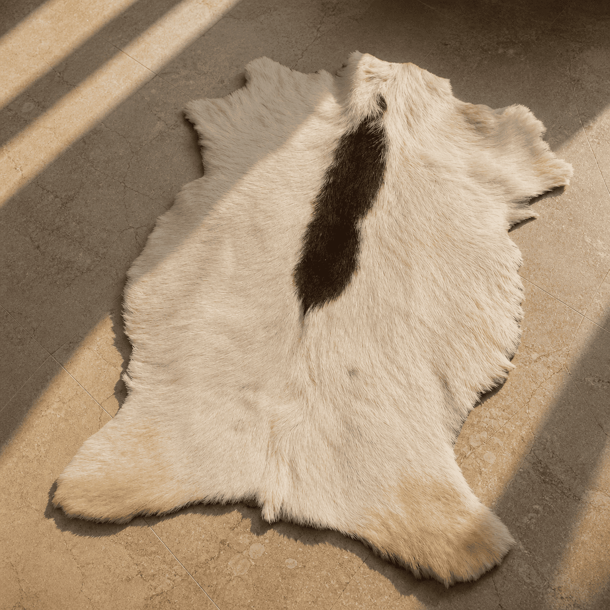 Goatskin Rug GR-109 35x28 INCH
