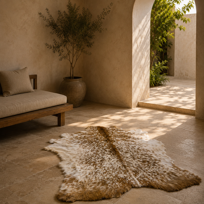 Goatskin Rug GR-113 36x26 INCH